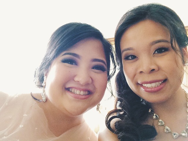 Selfie with the bride!