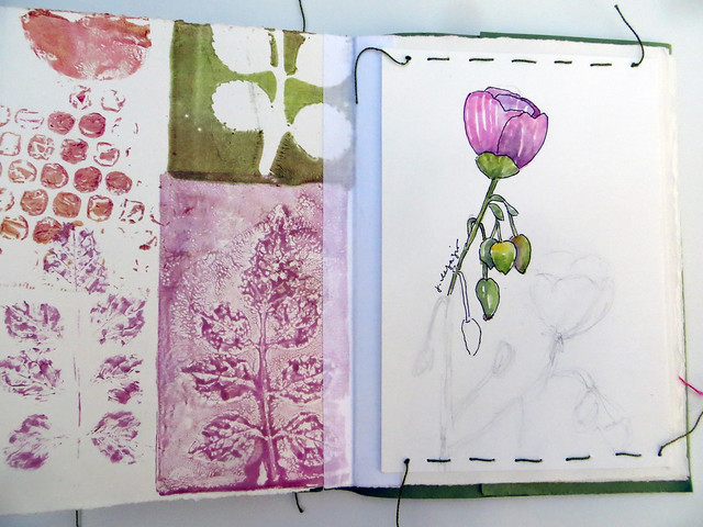 LavenderSage Art Retreat ~ from my sketchbook