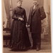 CABINET PHOTO YOUNG COUPLE McCLELLAND LA CROSSE WI CIRCA 1800'S-1