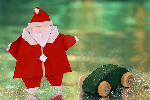 Origami Santa (Peter Engel)