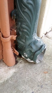 Fish Mouth Down Spout in New Orleans