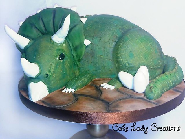 Dino Cake from Cake lady creations