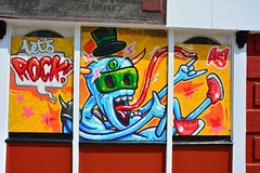 Norwich Streets, Graffiti