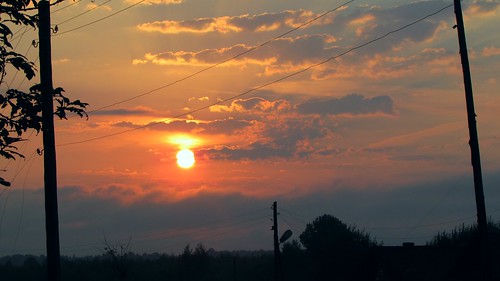 morning sunset summer sky sun nature clouds sunrise russia ruralarea sunrising