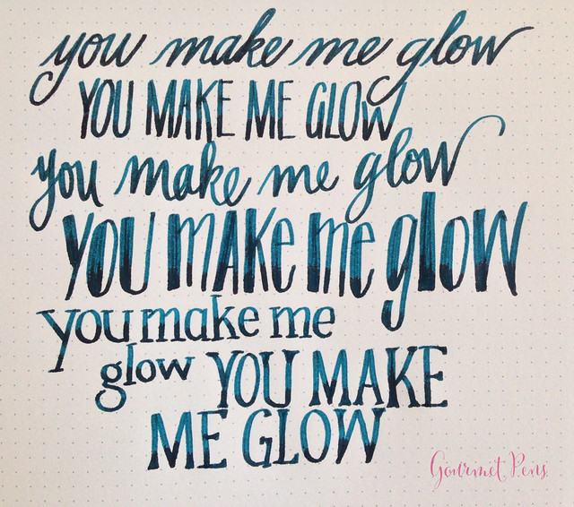 You make me glow