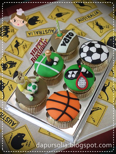 Sports Cupcake Set for Varo