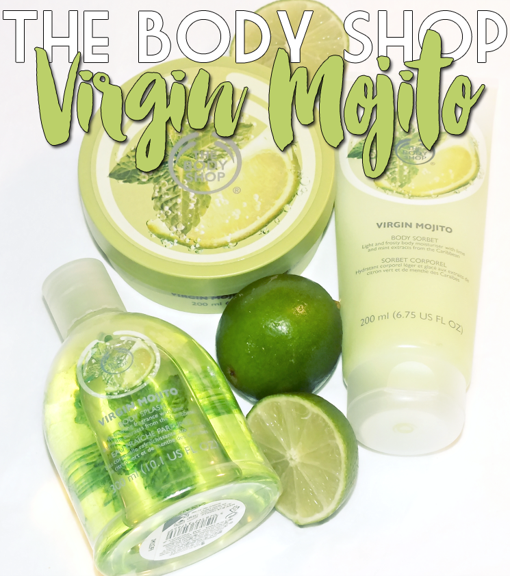 the body shop virgin lime mojito body splash, sorbet, and body butter (1)