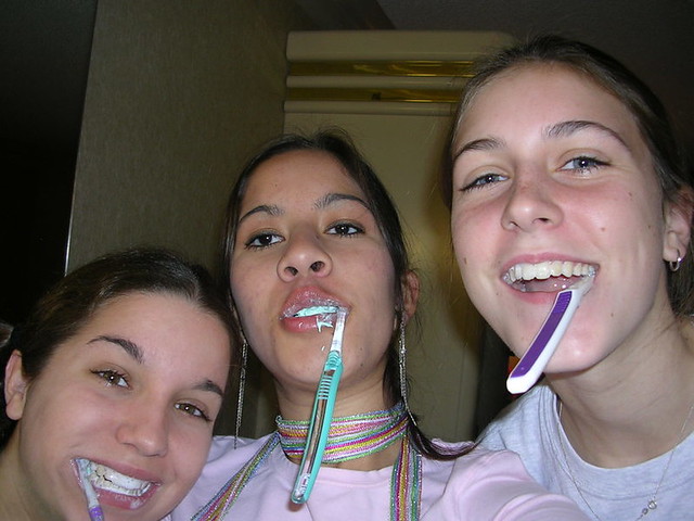 toothbrush partyyyy.