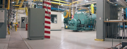 panorama plant work steam boiler boilerroom