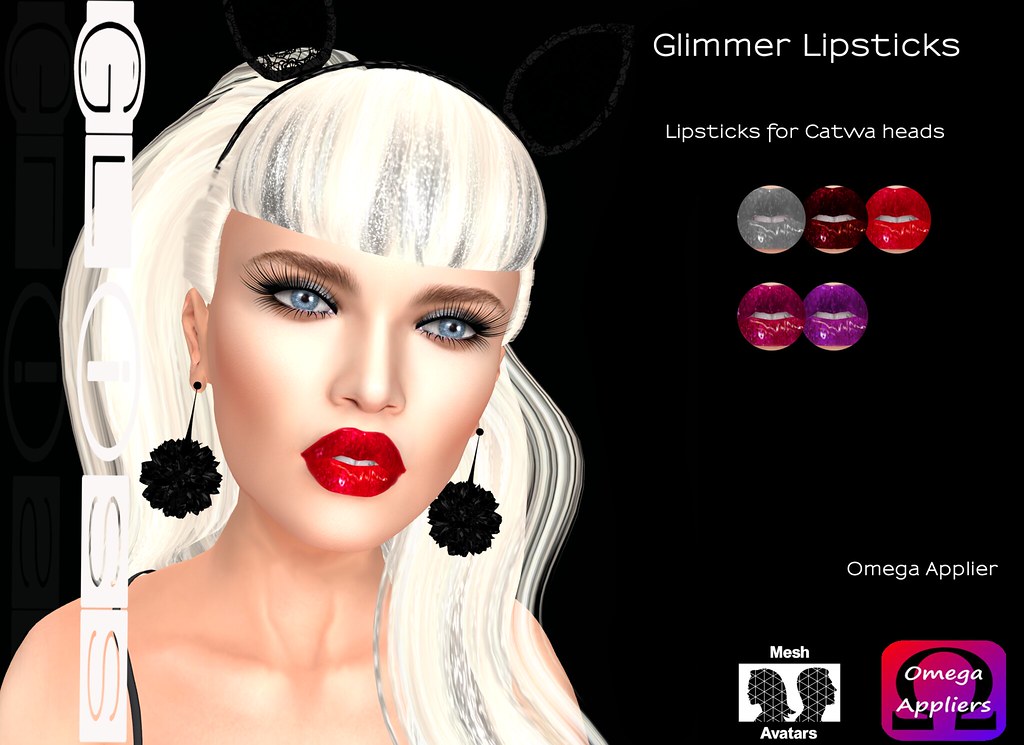 Gliss - Glimmer Lipsticks (add me) - SecondLifeHub.com