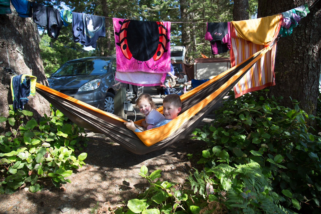 Camping in Tofino, BC