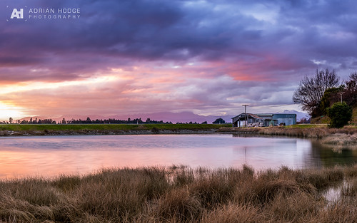 ocean morning sea panorama abandoned water clouds sunrise reeds twilight shed panoramic estuary telephoto inlet goldenhour lightroom 70mm smoothwater tasmannz