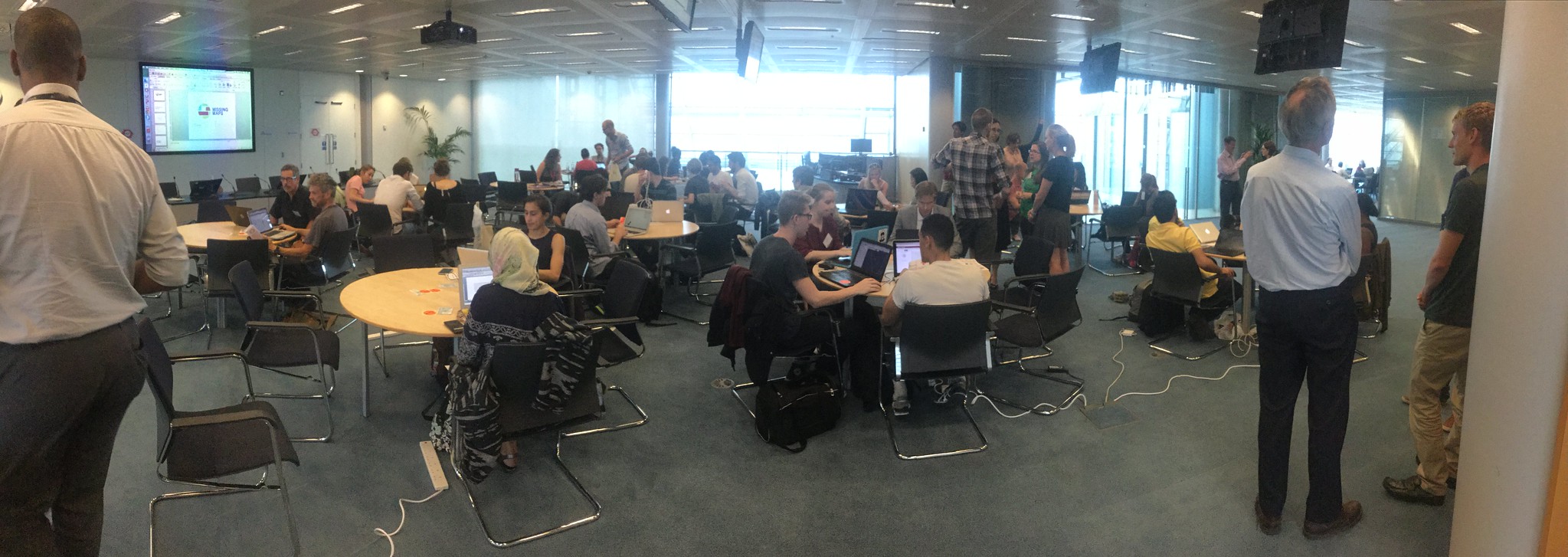 Missing Maps London mapathon in August 2015