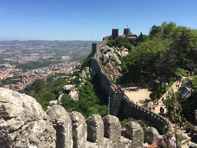 Castillo de los moros (Sintra, Portugal)