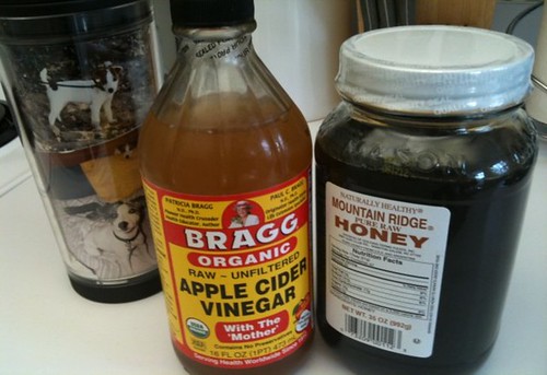 miel y vinagre de manzana