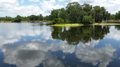 nature lake florida fl water reflection sky clouds landscape island ngc continuity