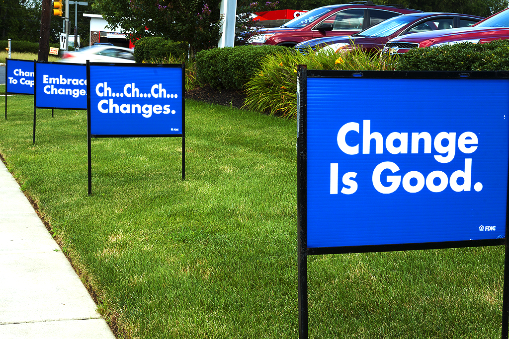Change Is Good--Woodbury