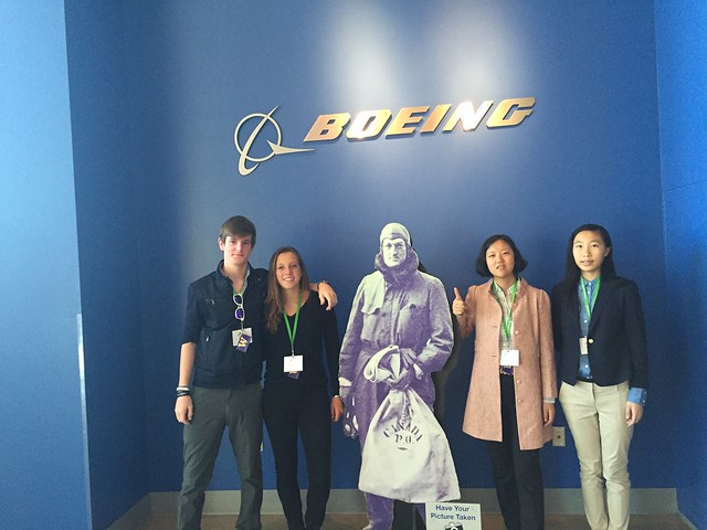 NSLC BUSI visits Boeing