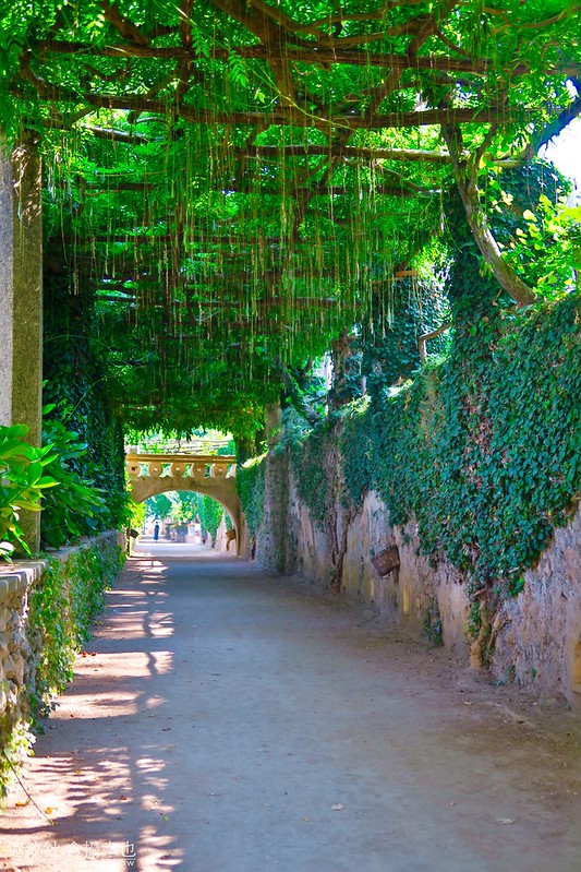 The Avenue of Immensity, Villa Cimbrone, Ravello, Amalfi Coast, Italy