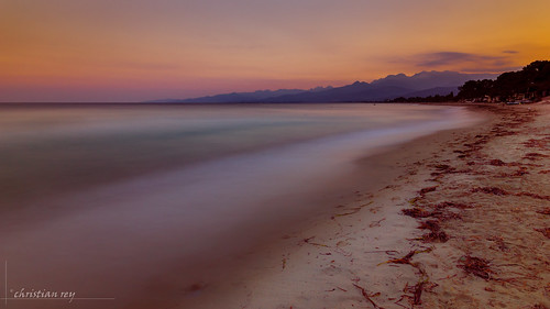 ghisonaccia corse corsica sunset coucher de soleil pose longue filtre nd1000 plage beach pyasage lanscape seascape sony alpha 77 1650
