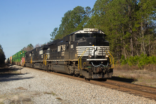 ns norfolk southern train railroad freight intermodal emd sd70ace c449w ge 209 georgia division gsf district simpson yard