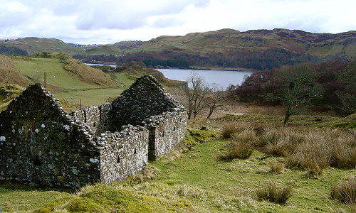 scotland oban kerrera spring walking holiday abandoned island ruin poem poetry williamsouter argyll building