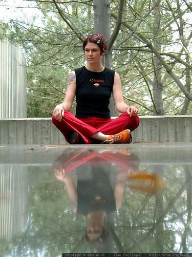 zen goddess reflecting on the granite table   dscf6111