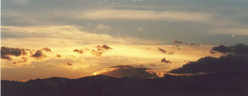 sunset mountain colorado