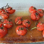 Garlic & thyme roasted tomatoes