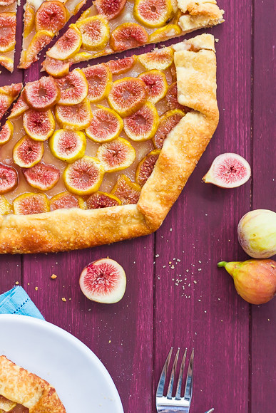 Fresh Fig and Honey Galette