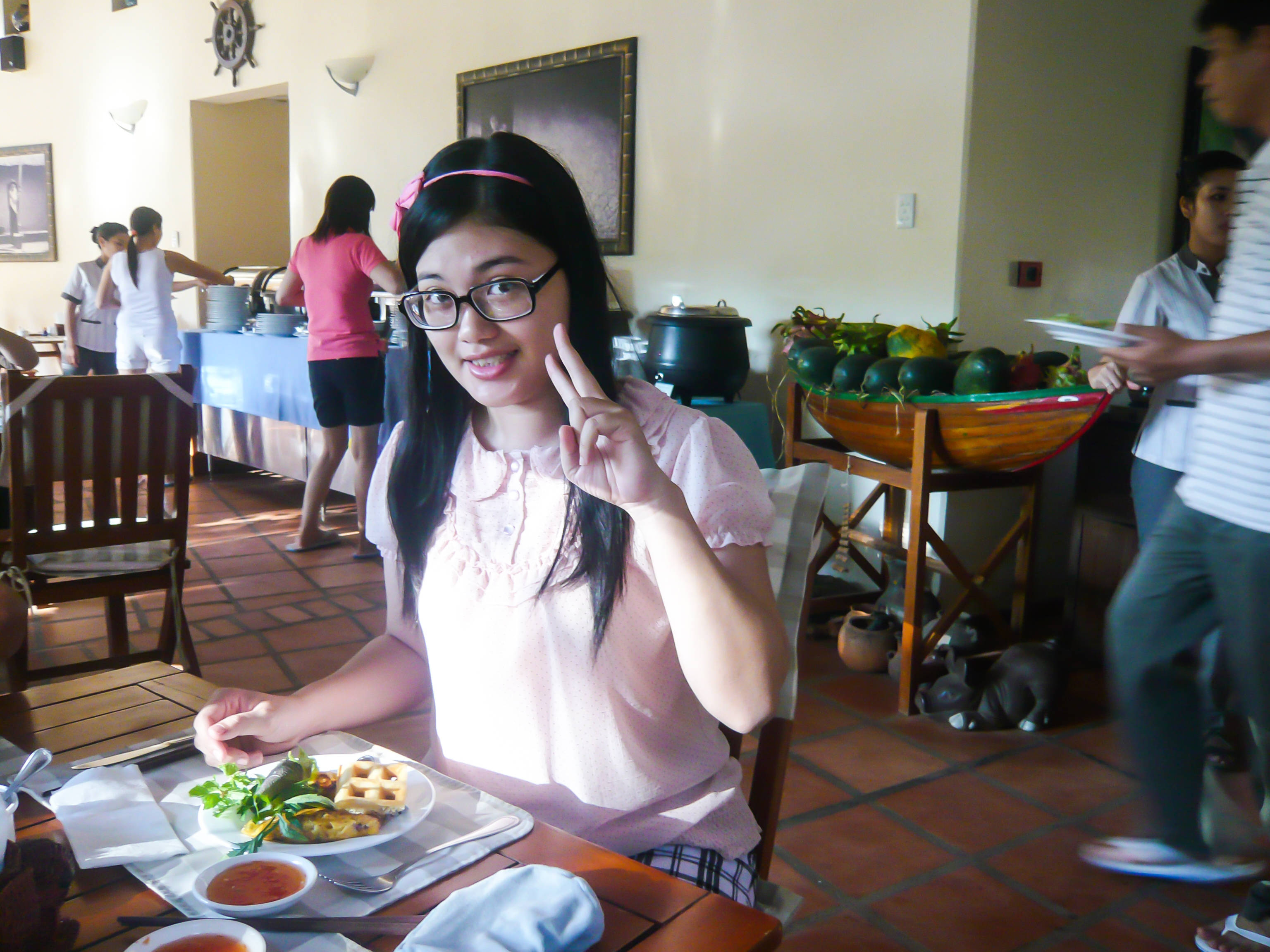 Breakfast at Sai Gon Mui Ne resort