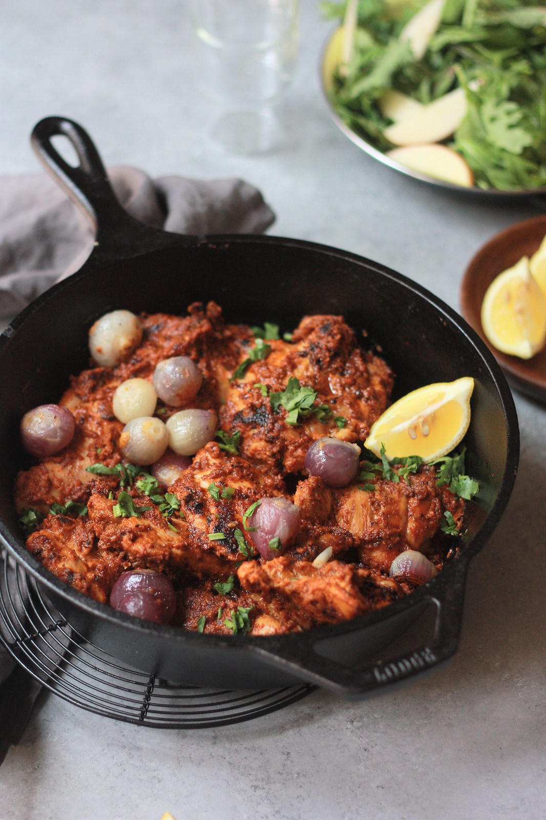 Grilled/Baked Chicken in a Tamarind Masala Sauce