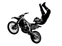 Motocross-Vector Illustration
