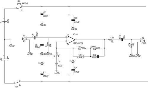 elmop. 電池式フォノイコライザの製作