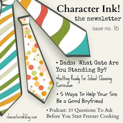 Character Ink Newsletter no. 16