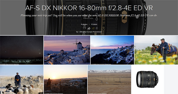 AF-S DX NIKKOR 16-80mm f/2.8-4E ED VR