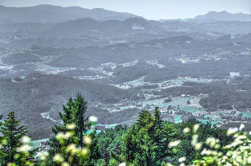 panorama slovenia hillsmountains štajerska