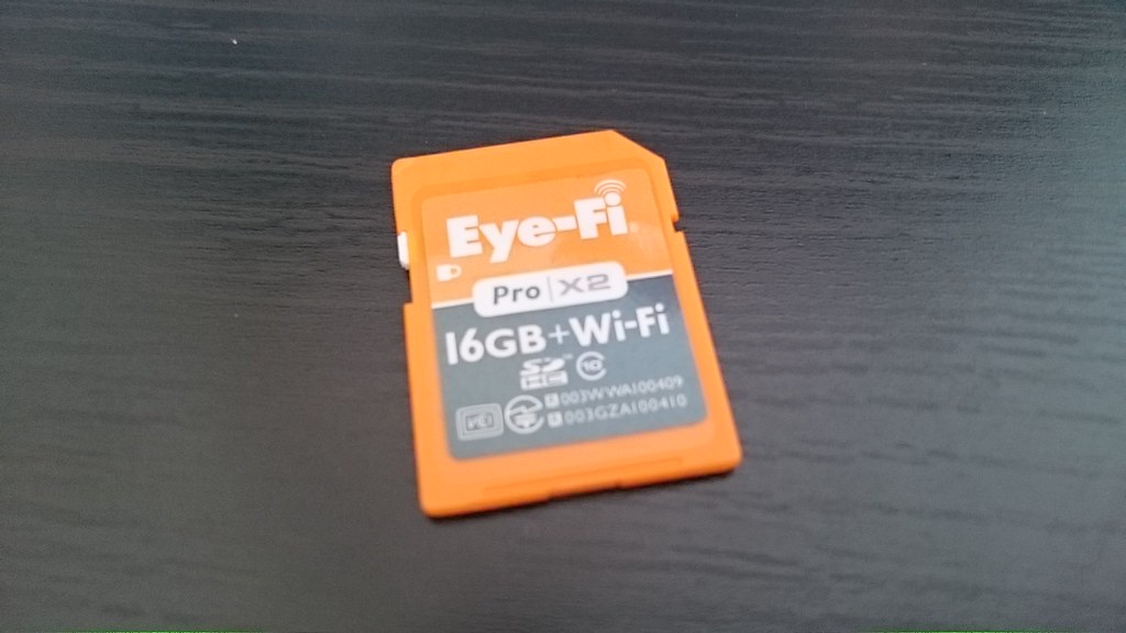 Eyefi Pro X2カード