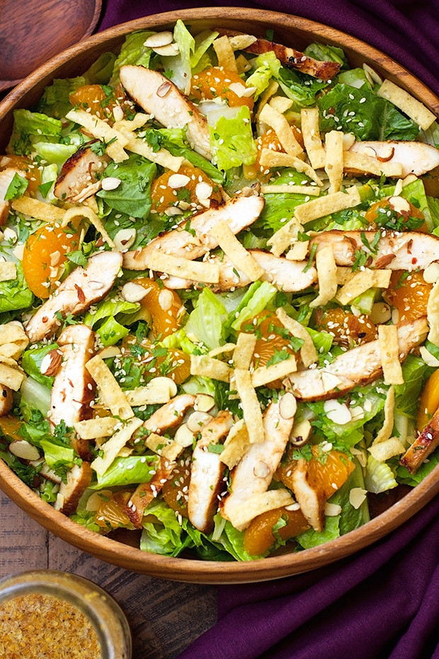 Asian Sesame Chicken Salad Recipe | Little Spice Jar