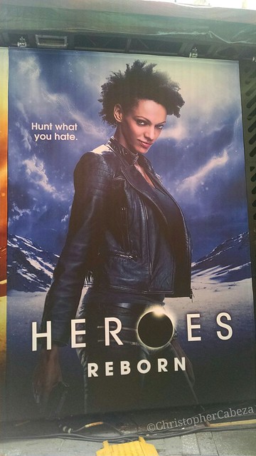 Heroes Reborn fan experience in Times Square, NYC