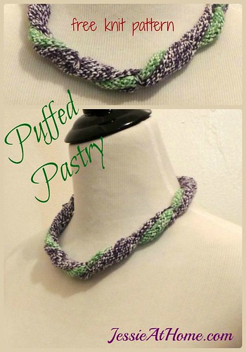 Puffed Pastry ~ free knit pattern by Jessie At Home