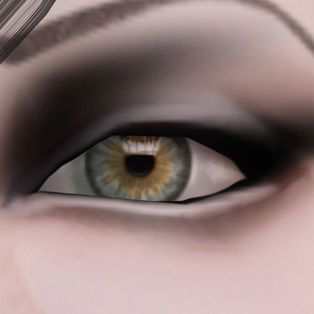 closeup of new RAY eyes from PXL