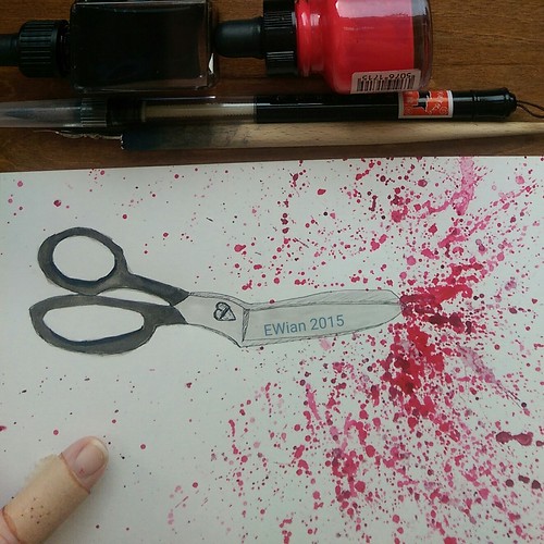 blood scissors