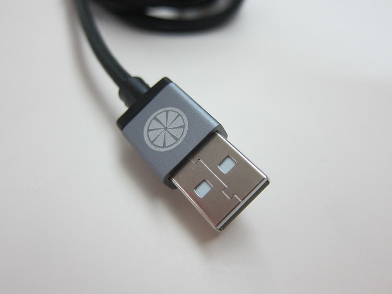 iOrange-E USB Type-C Cable - Black USB Type-A End