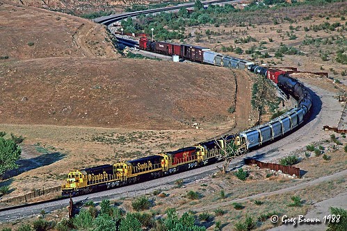 atsf atchisontopekasantafe santafe freighttrain california tehachapi railroads trains