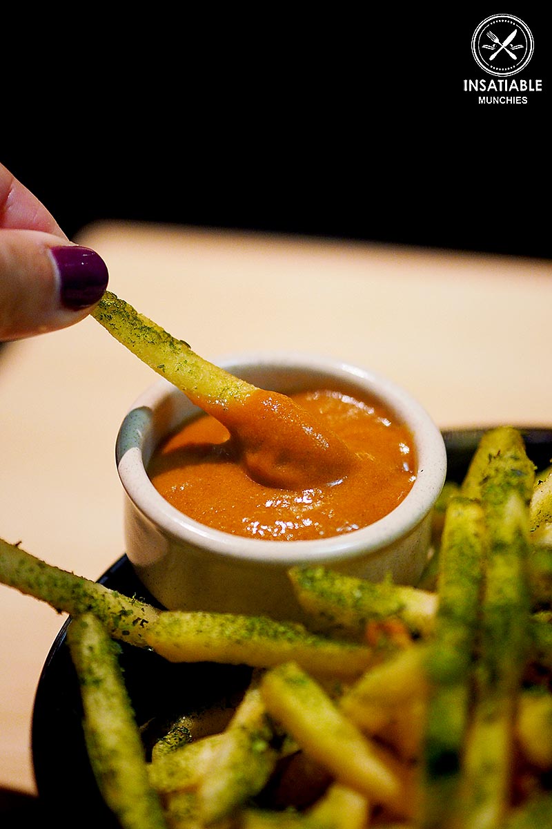 Sydney Food Blog Review of One Tea Lounge, Sydney CBD: Matcha Fries ($4 for half serve)