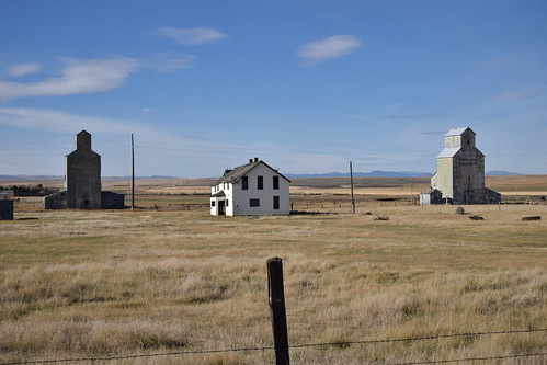 house silos prairie