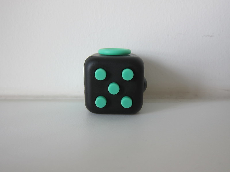 Fidget Cube - Green/Black - Click