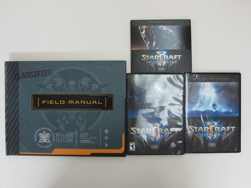 StarCraft 2 – Legacy of the Void – Collector's Edition - Box Contents