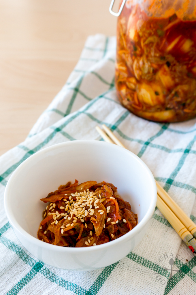 Spicy Kimchi without Gochugaru